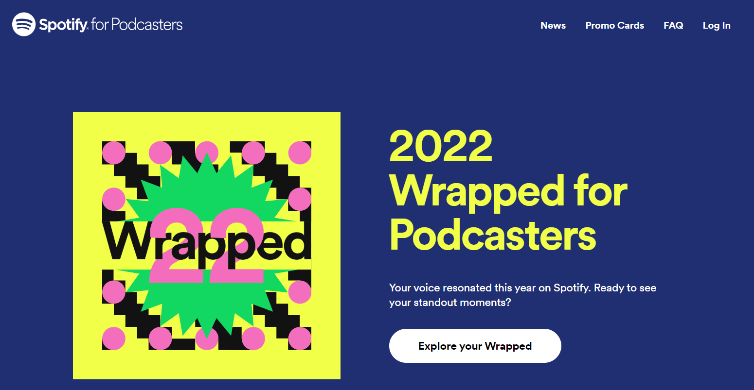 Visite o Spotify para Podcasters