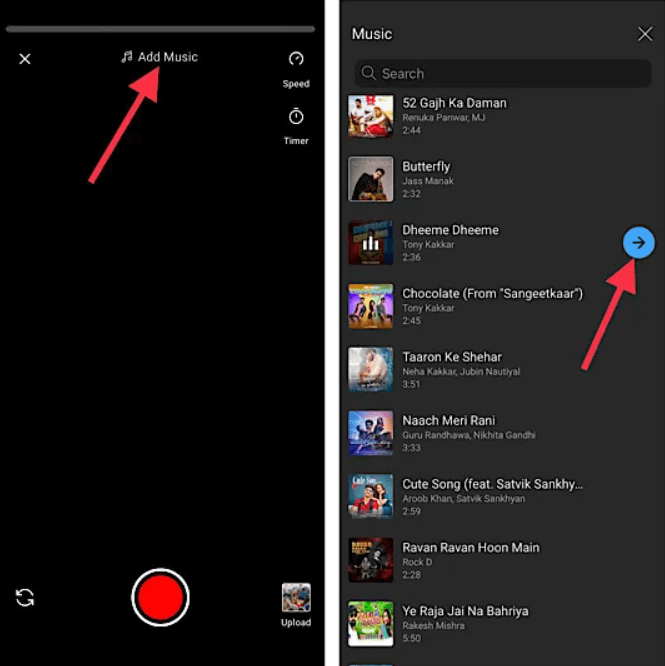Add Music To YouTube Shorts