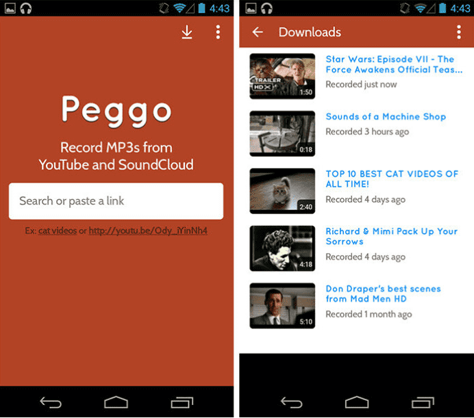 Peggo Download YouTube Music