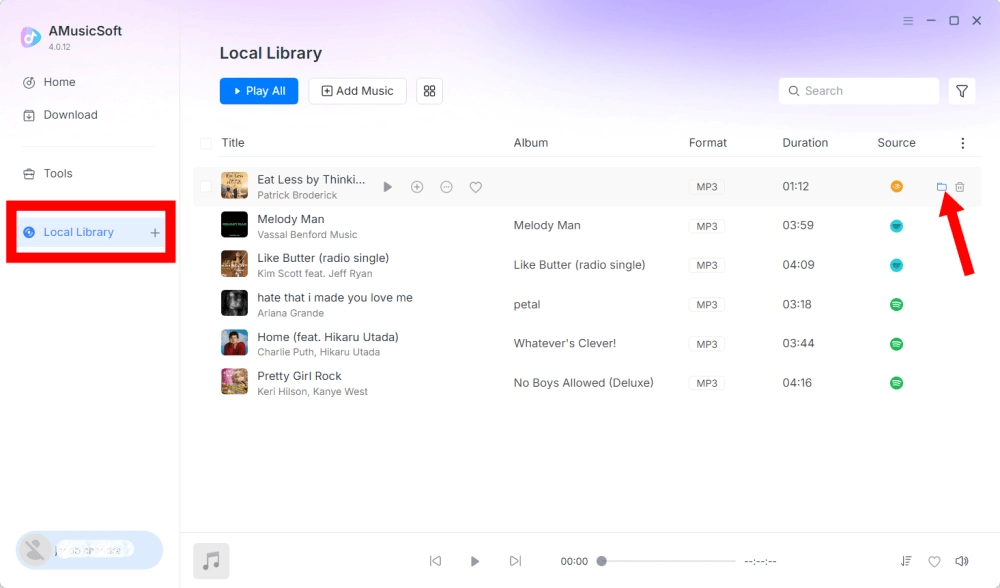 Find the Converted Audible Books