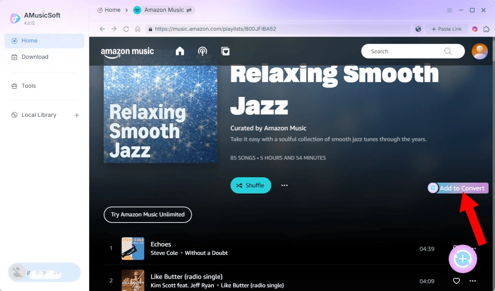 プログラムに音楽を追加する