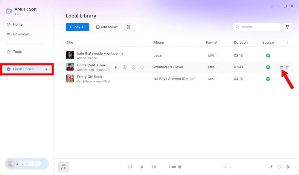 Find the Converted Music
